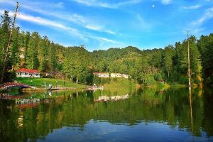 A scenic capture of north Pakistan lake