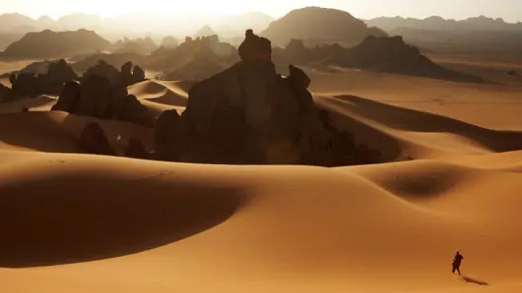 A picture of a desert sahara