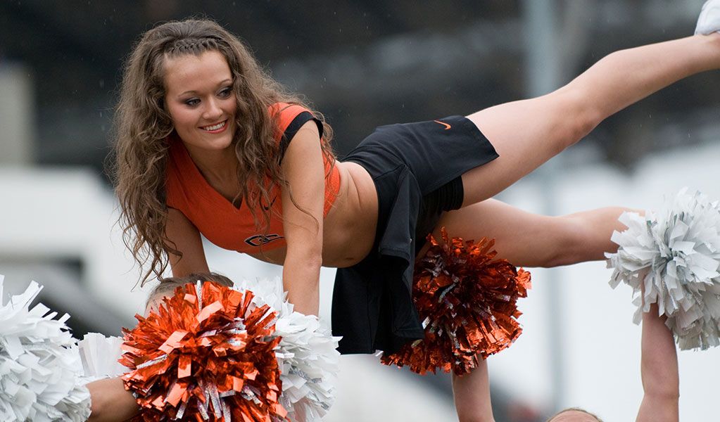 sport geïllustreerde cheerleader van de week