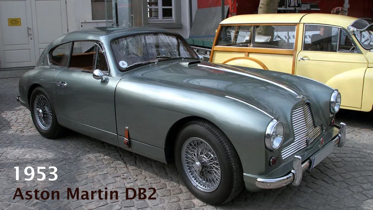 1953 Aston Martin DB2 a one of a kind classic car