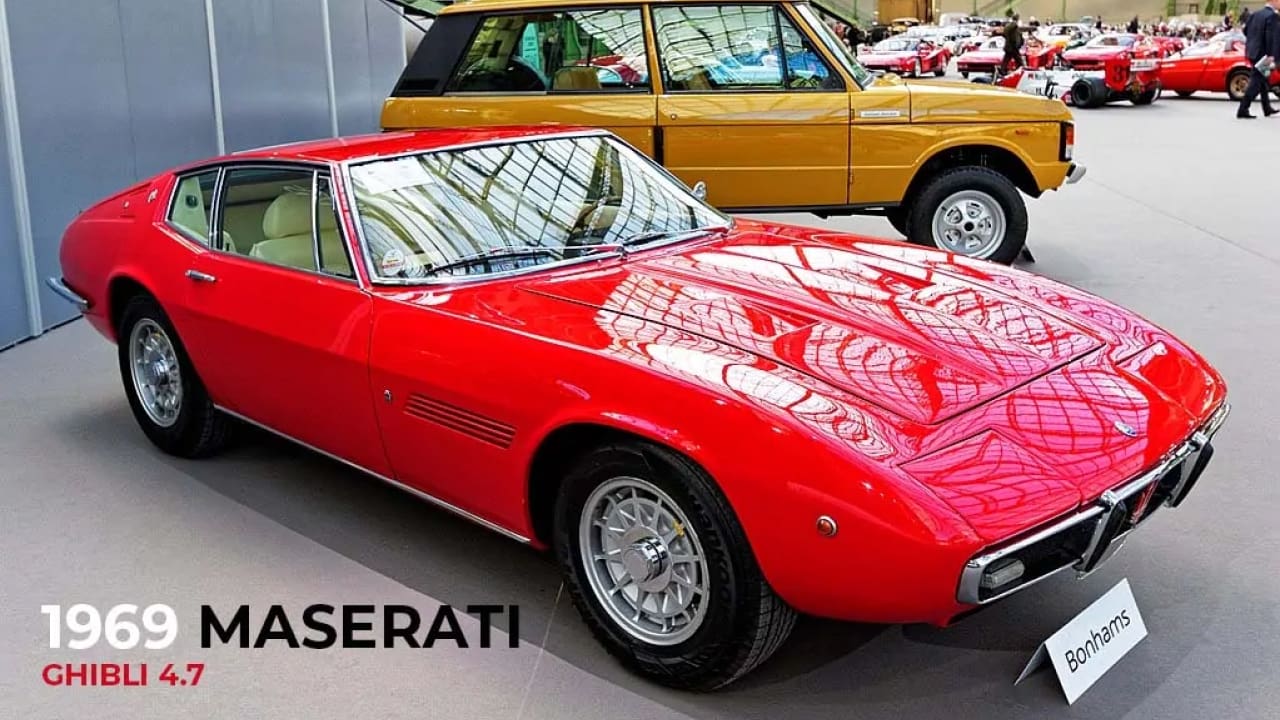 The Ghibli SS 1969 is one of the elegant and appealing classic cars