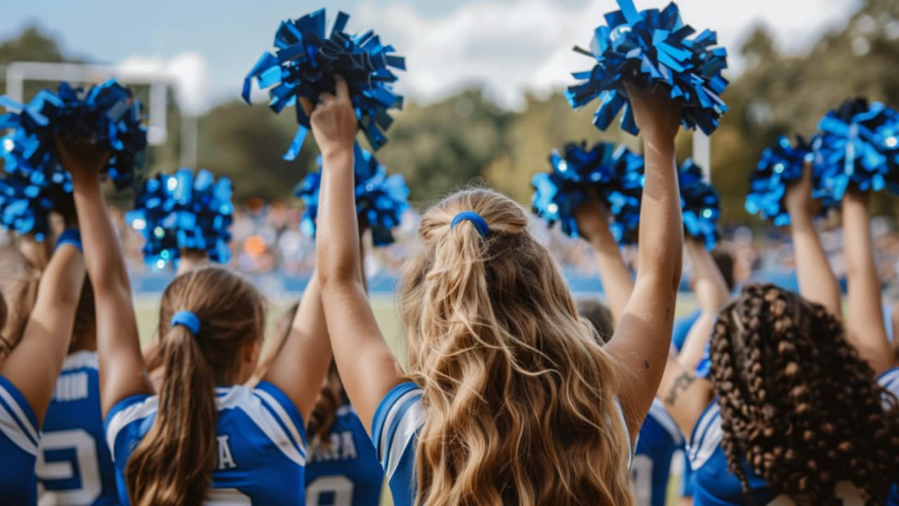 A group of Cheerleaders