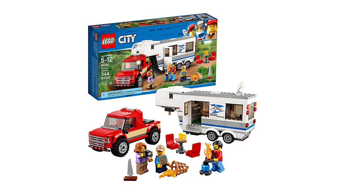 LEGO City Pickup and Caravan Building Kit