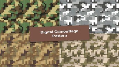 digital camouflage patterns