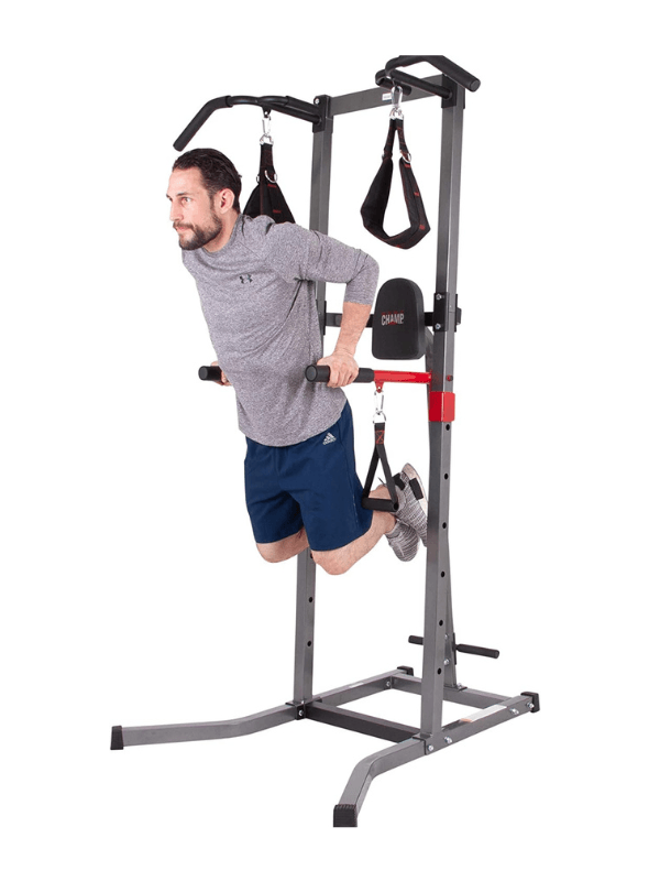 Body Champ Power Tower and Dip Station Pull up Bar