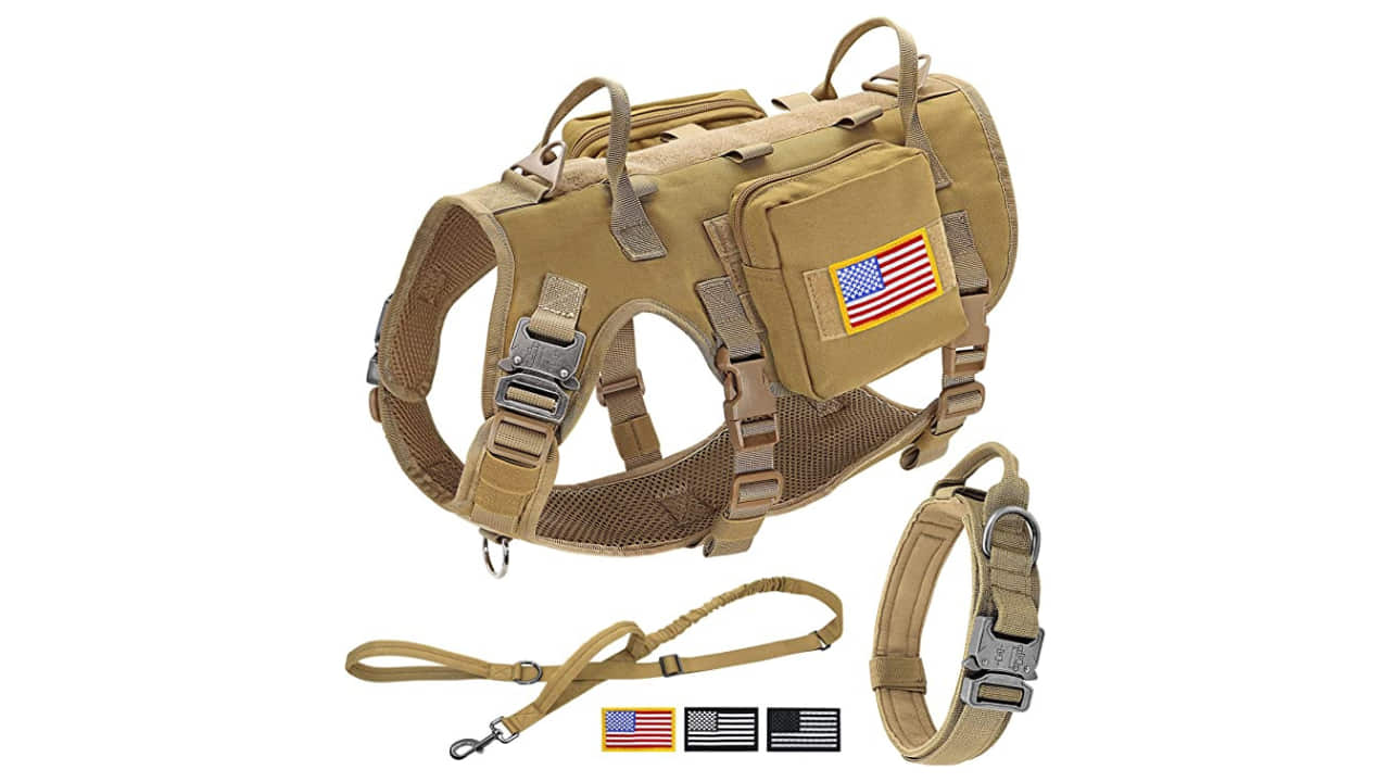 Forestpaw Tactical Dog Vest Harness