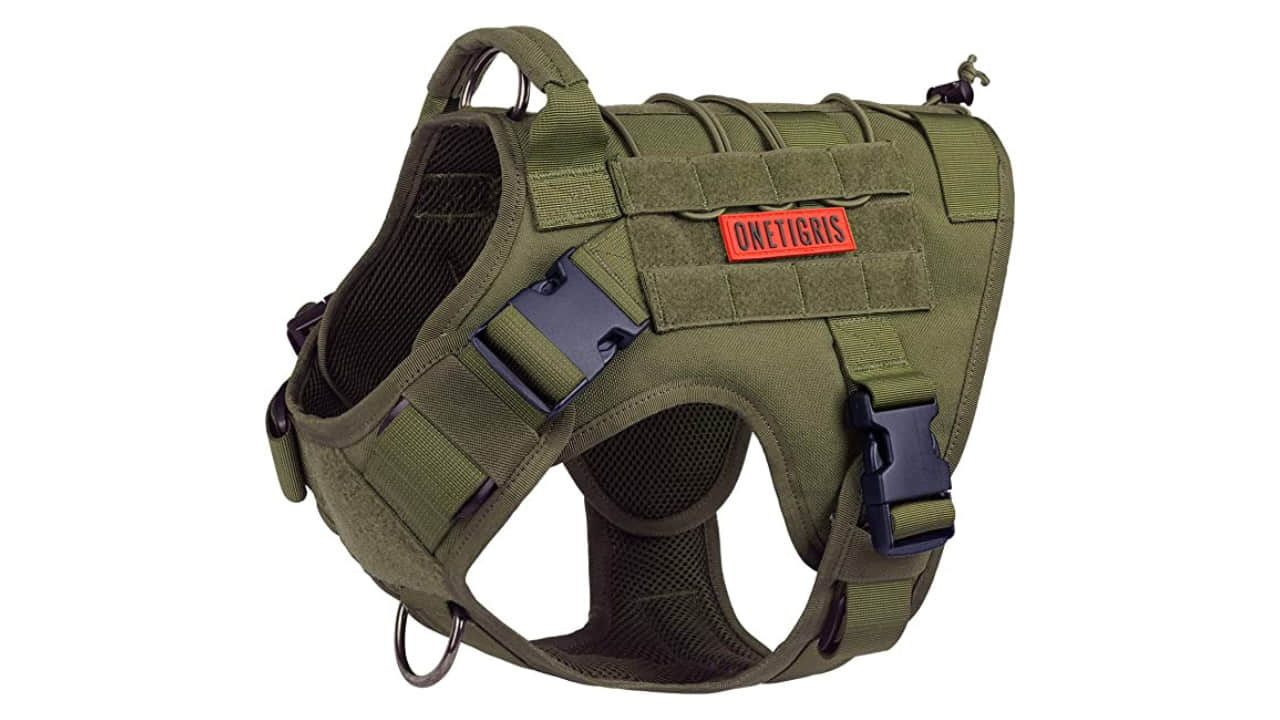 OneTigris Tactical Dog Harness with Handle