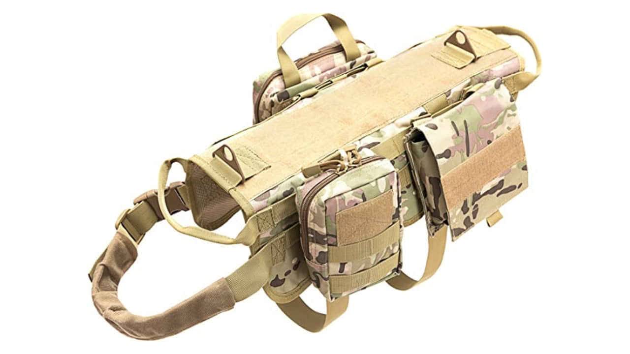 PETVINS Tactical Dog Molle Vest