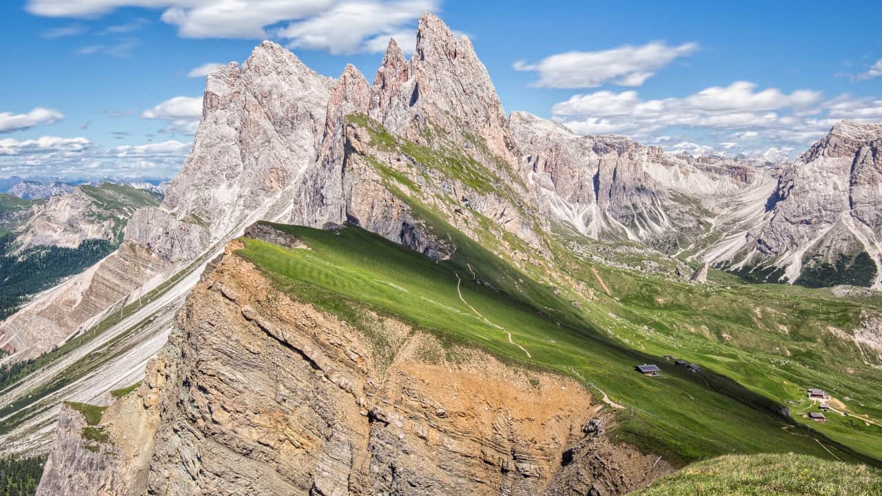 A pretty view of Dolomites