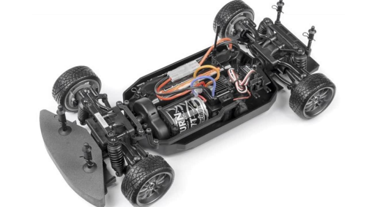 HPI E10 Drift Nissan Skyline inner parts