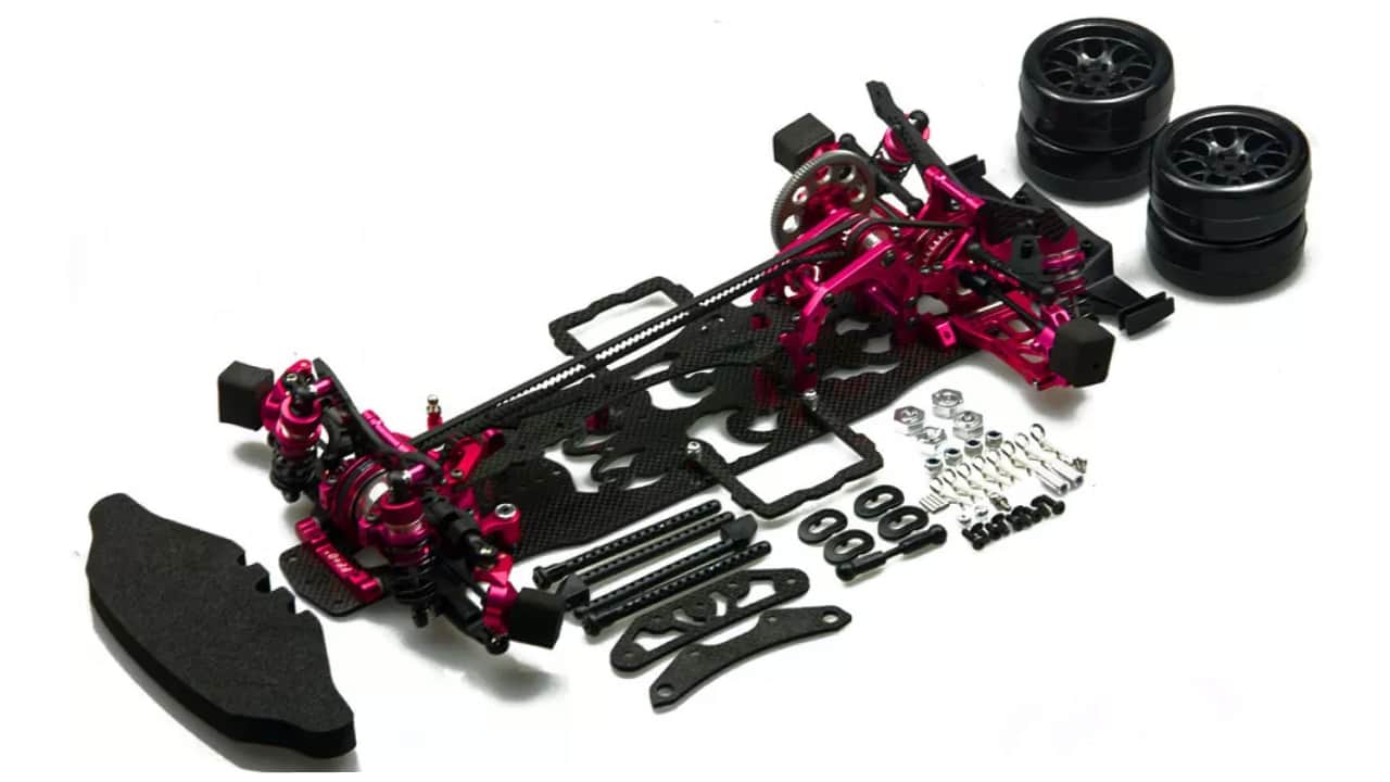 Sakura D4 AWD RC Drift Car Body Kit