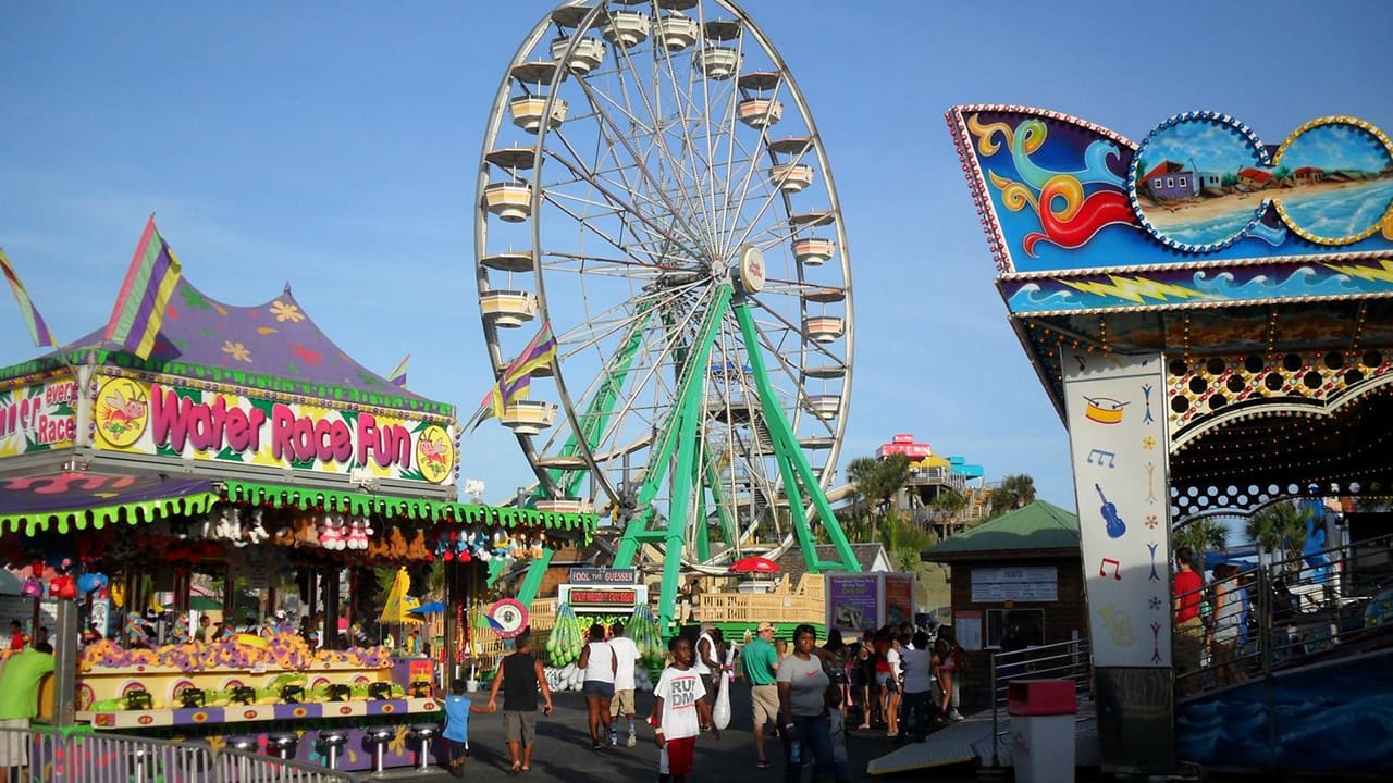 Family Kingdom Amusement Park in Myrtle Beach is full of families