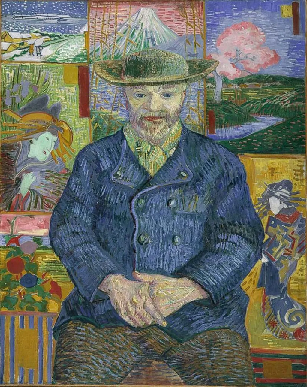 Portrait of Pere Tanguy 1887