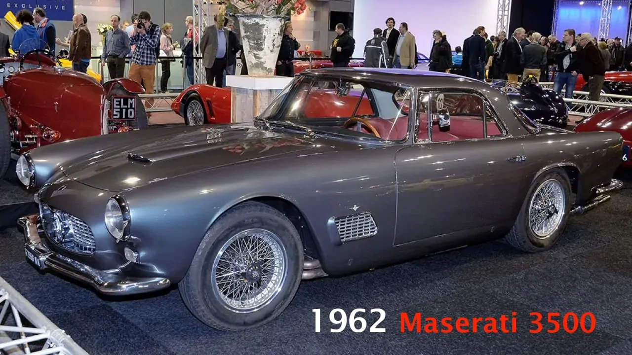 1962 Maserati 3500 is one of the best classic cars