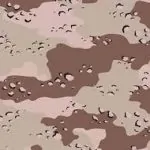 Chocolate chips Camouflage Fabric