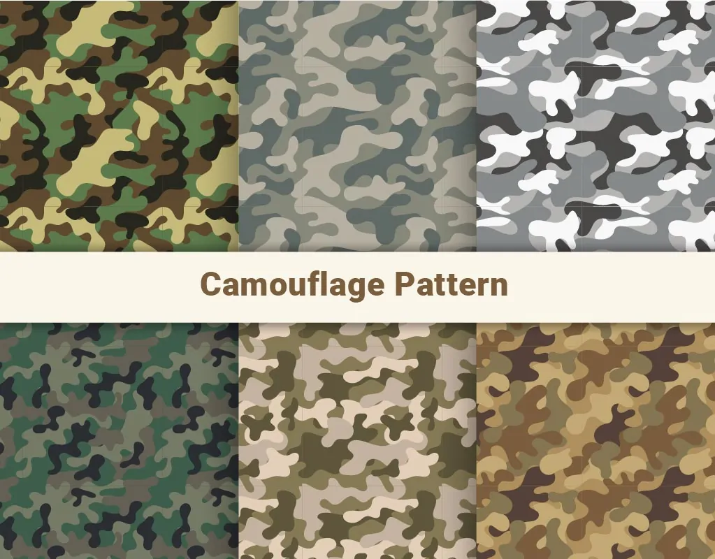 what types of camo are there