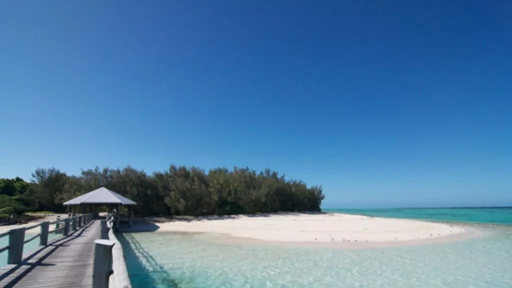 Heron Island beach Resort in Australia