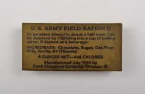 Military Chocolate Ration D