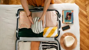 Pack an Accessible Change of Clothes for Yourself while traveling with kids