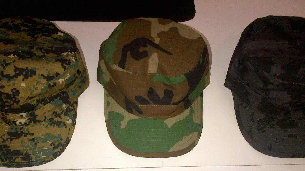 Camo cap