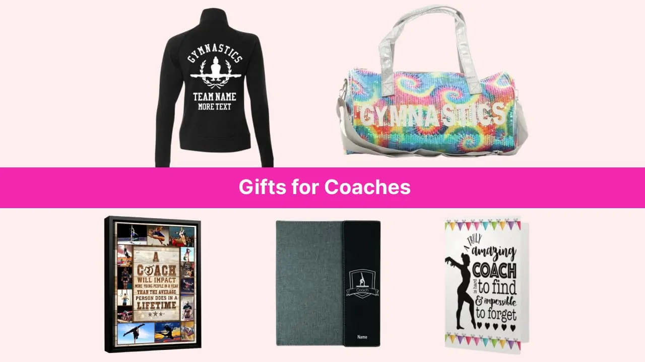 present ideas for your gymnast coach