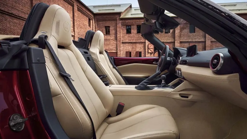 Luxury seats of a car