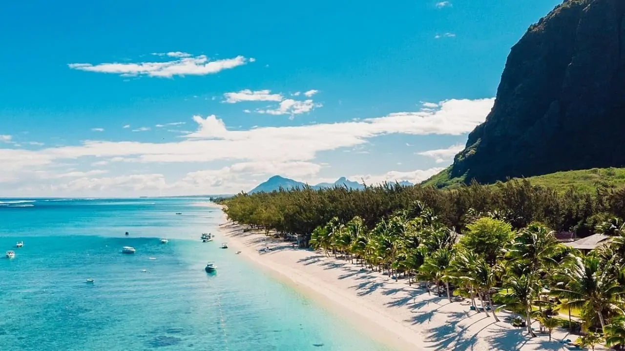 A stunning view of Mauritius